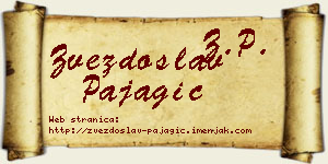 Zvezdoslav Pajagić vizit kartica